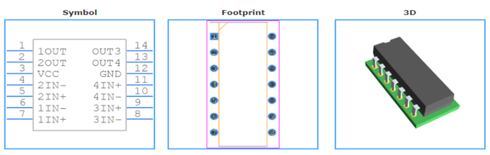 LM339AN CAD Model